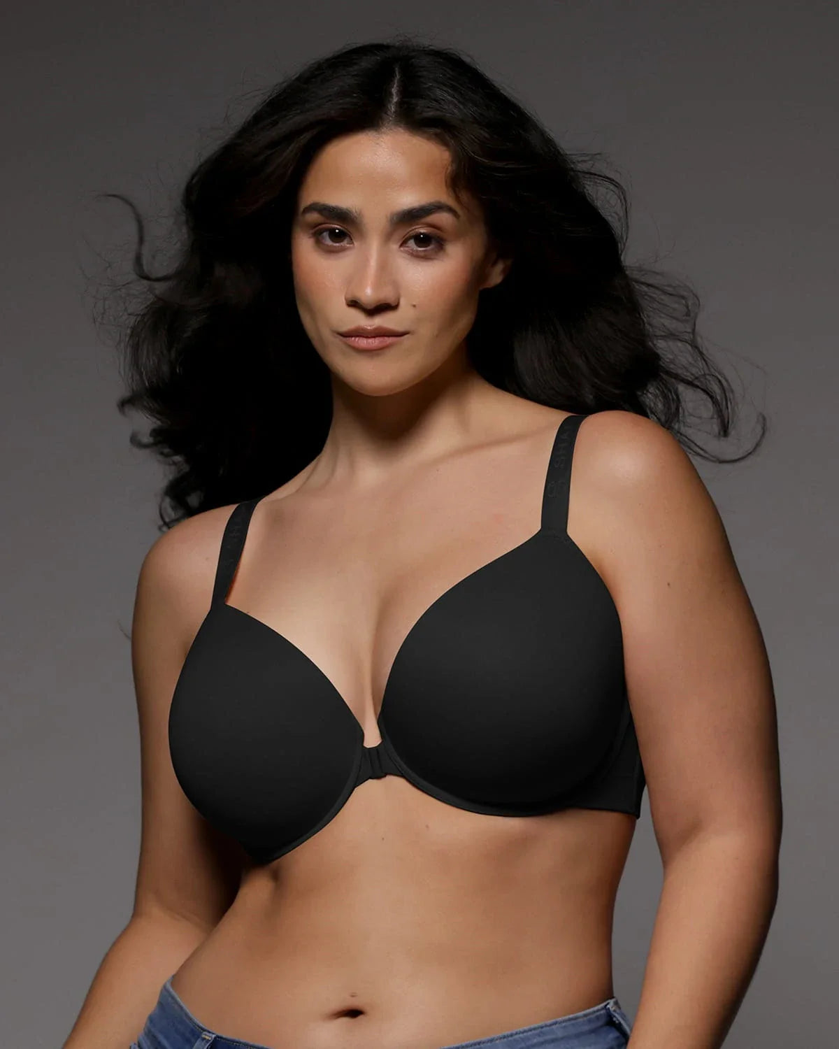 Bare Essentials™ Skin Flow™ Front Close Underwired T-Shirt Bra
