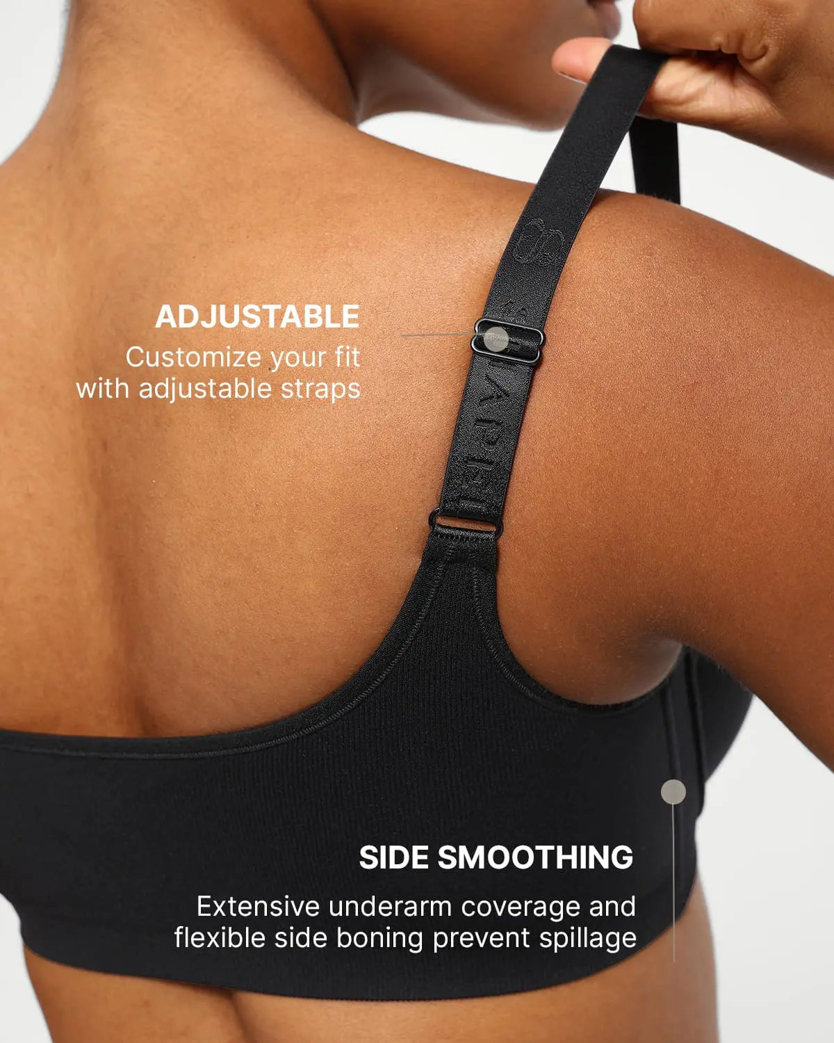 Bare Essentials™ Skin Flow™ Front Close Underwired T-Shirt Bra