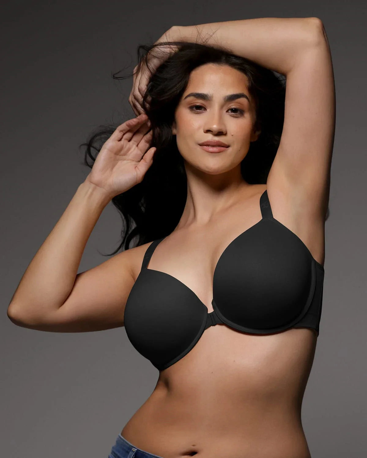 Bare Essentials™ Skin Flow™ Front Close Underwired T-Shirt Bra